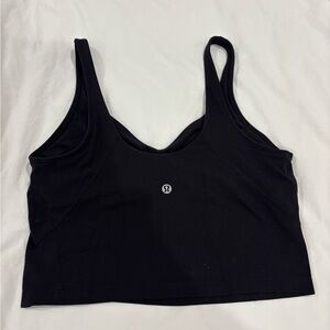 lululemon athletica Align Orangetheory top size 8 black